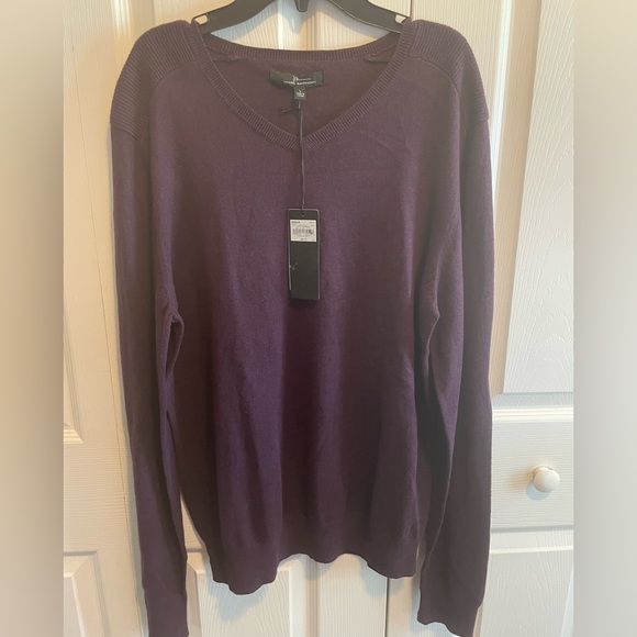 Marc Anthony Sweater Men’s size Large L v-neck with tags new nwt - Picture 2 of 6
